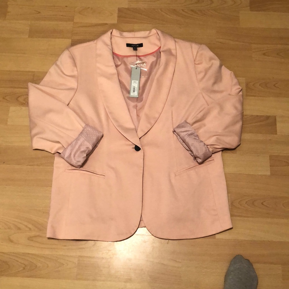 Light Pink Blazer XL